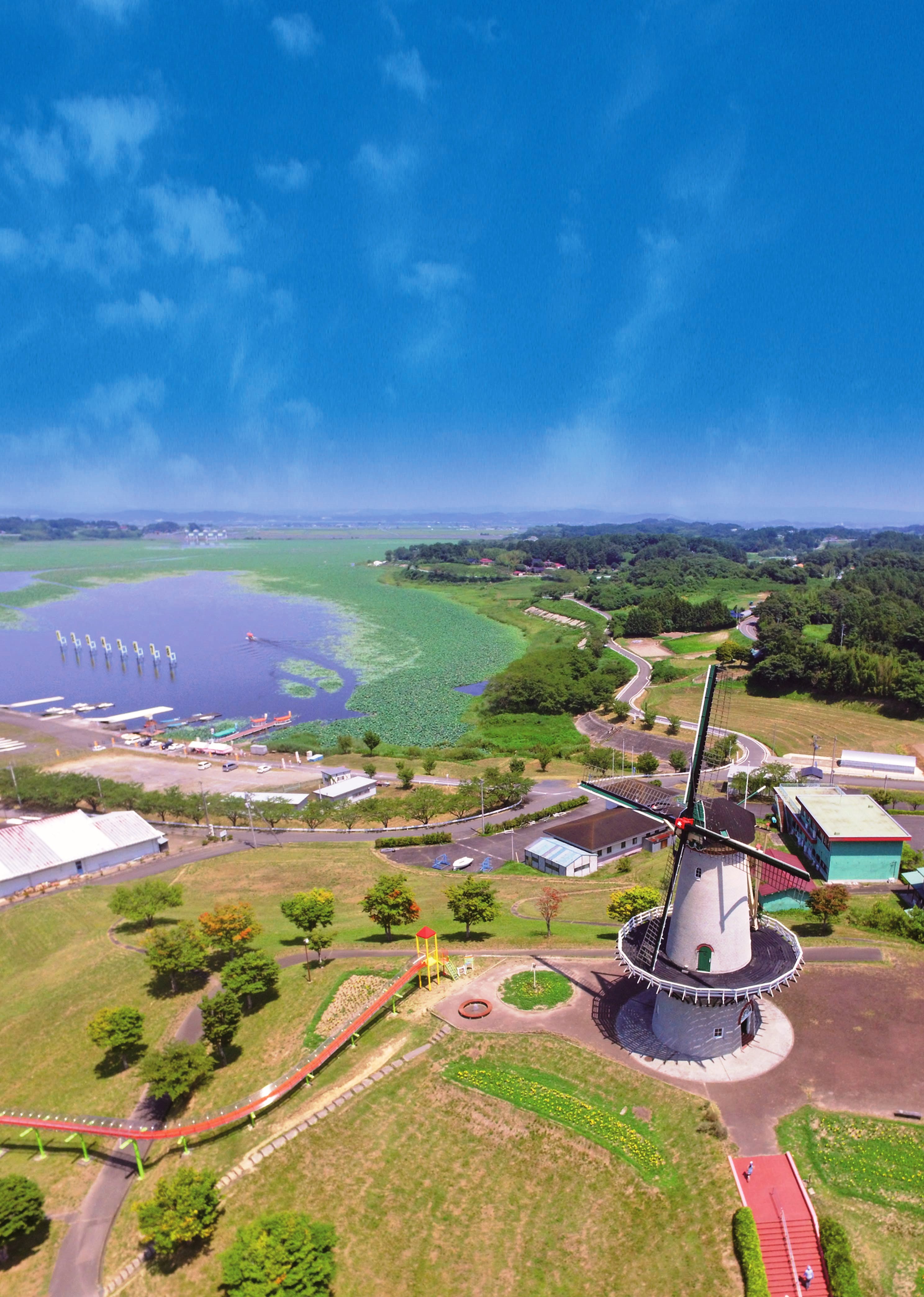 登米市の風景