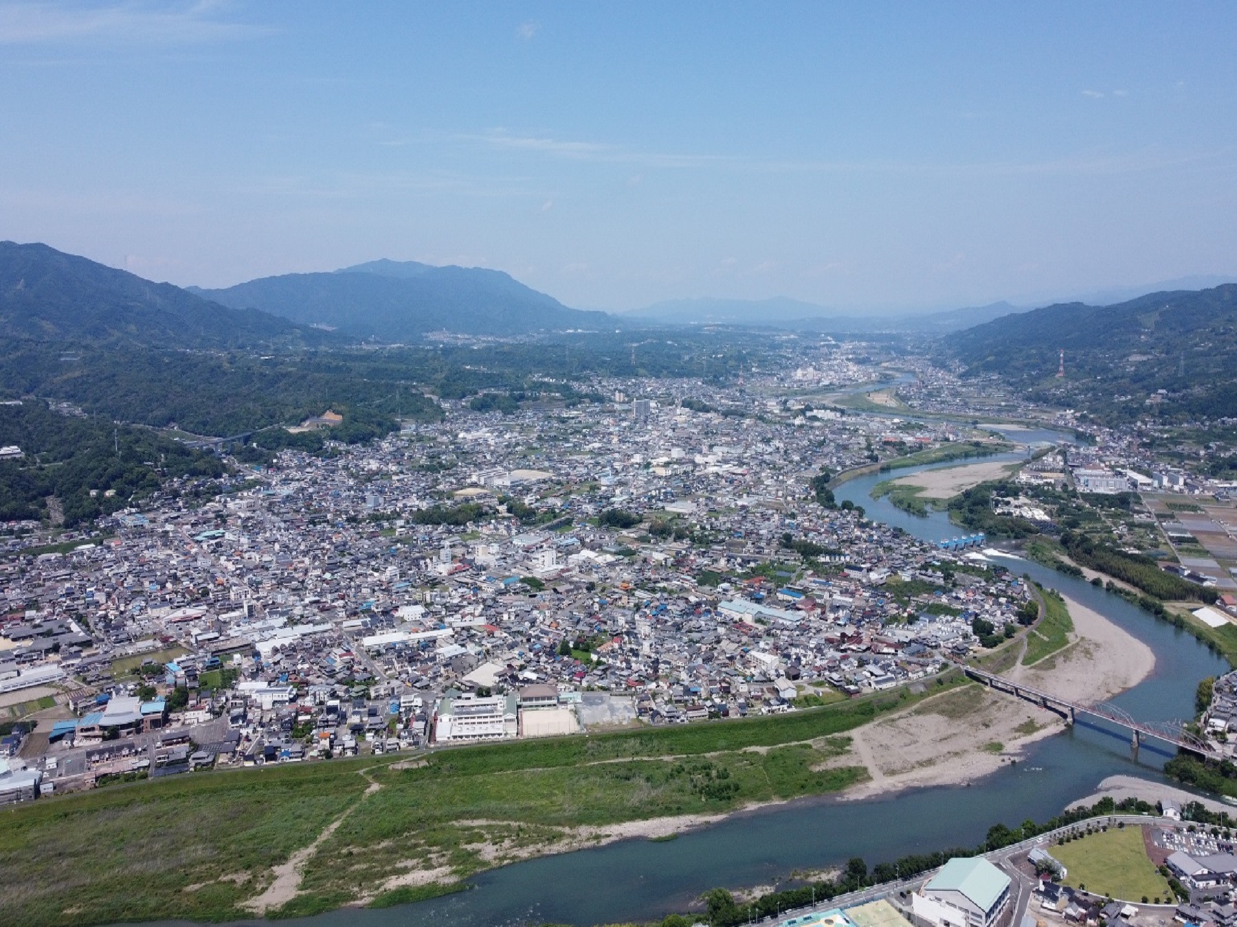 橋本市の風景
