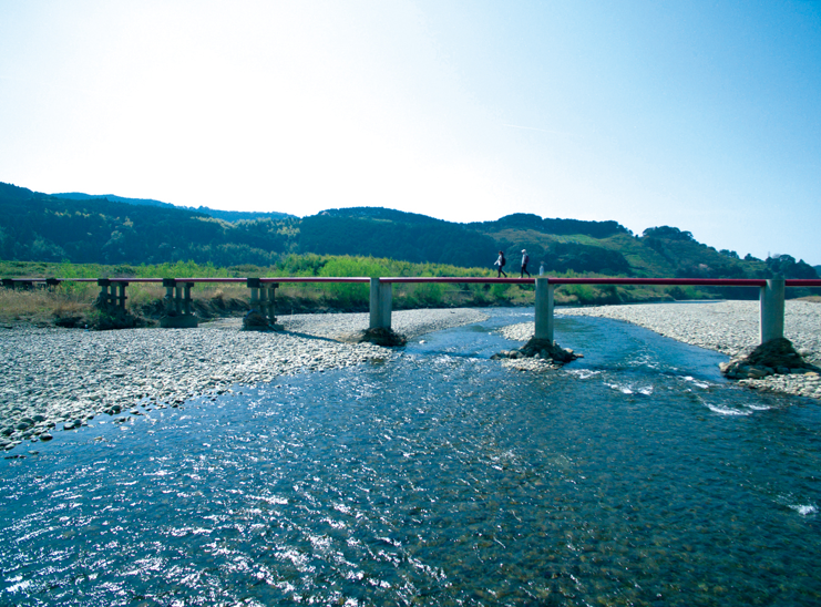 上富田町の風景