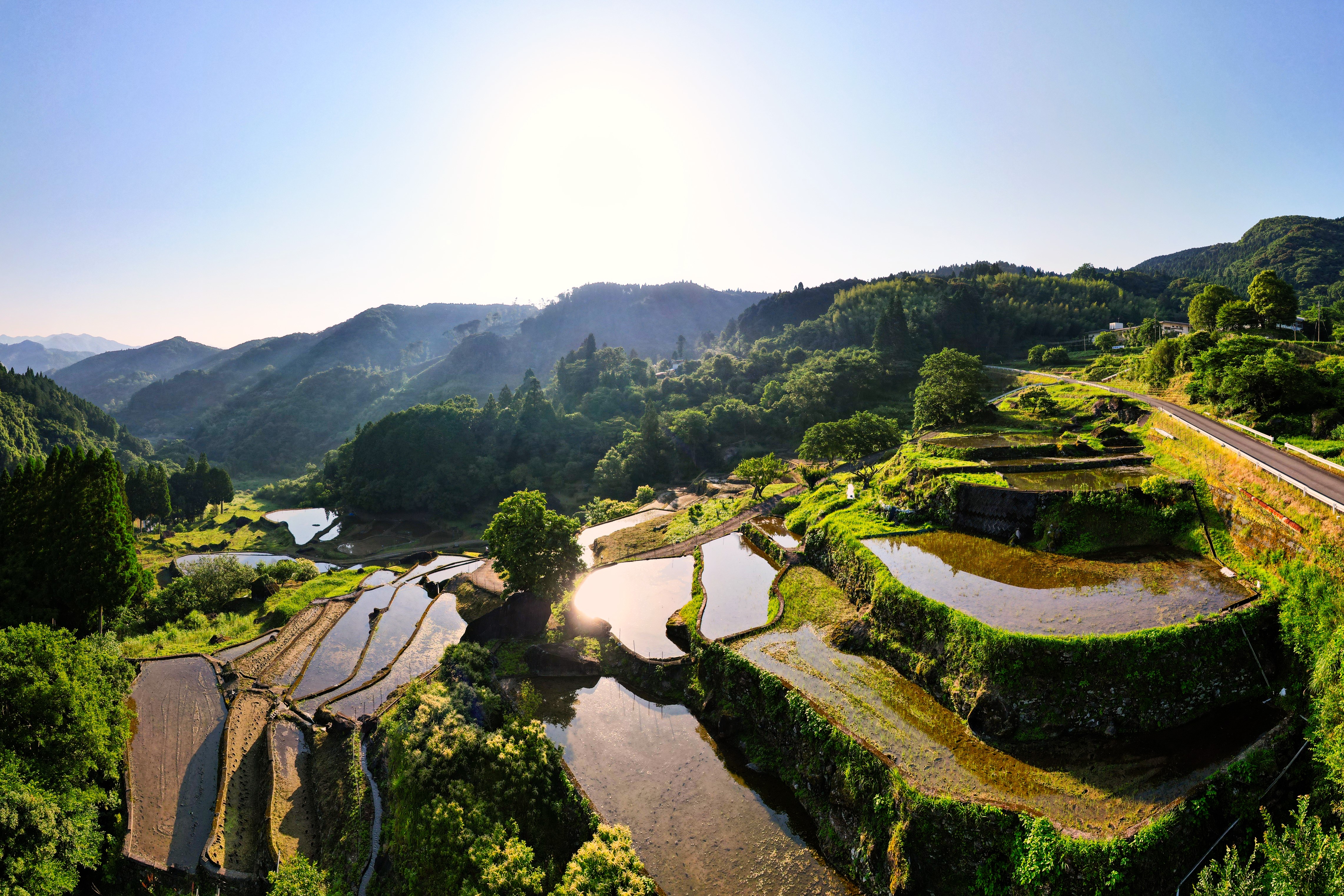 球磨村の風景